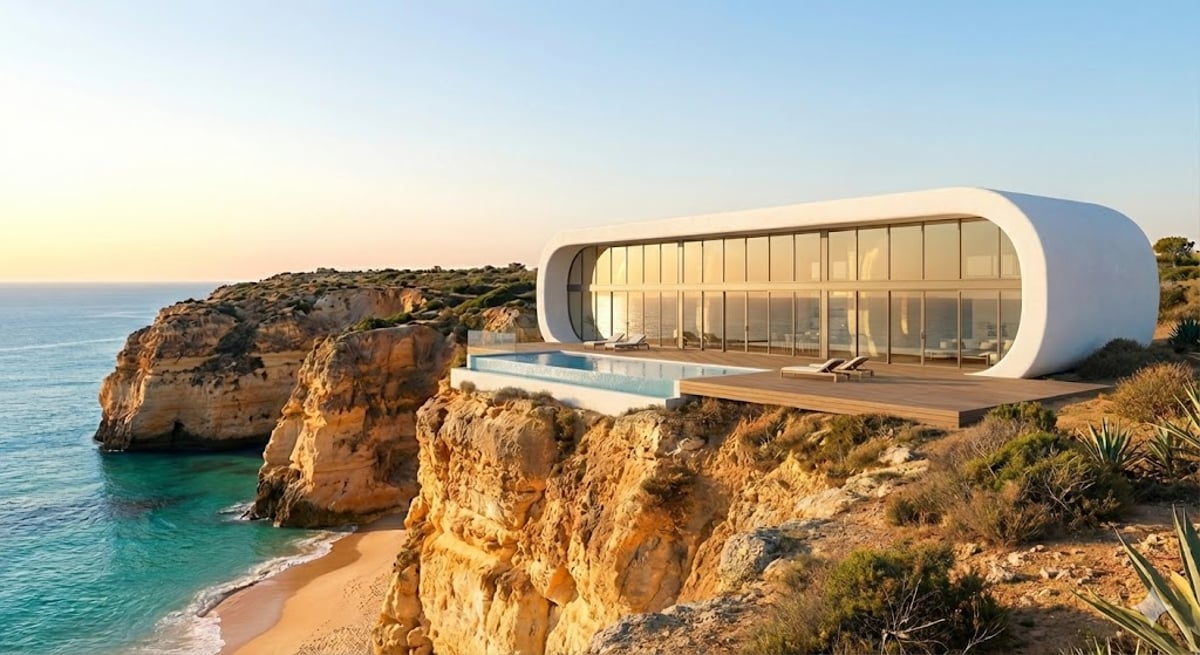 Cliffside Mansion
